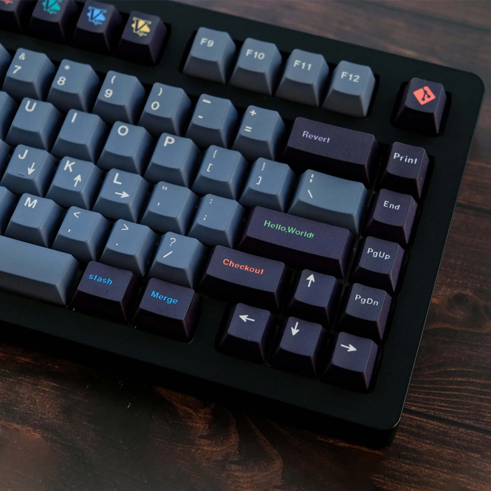 Keycaps Personalizados para Teclado Mecânico Gmk Oblivion Keycaps Perfil Cereja Pbt Dye-sub 129 Chaves - Imagem 3