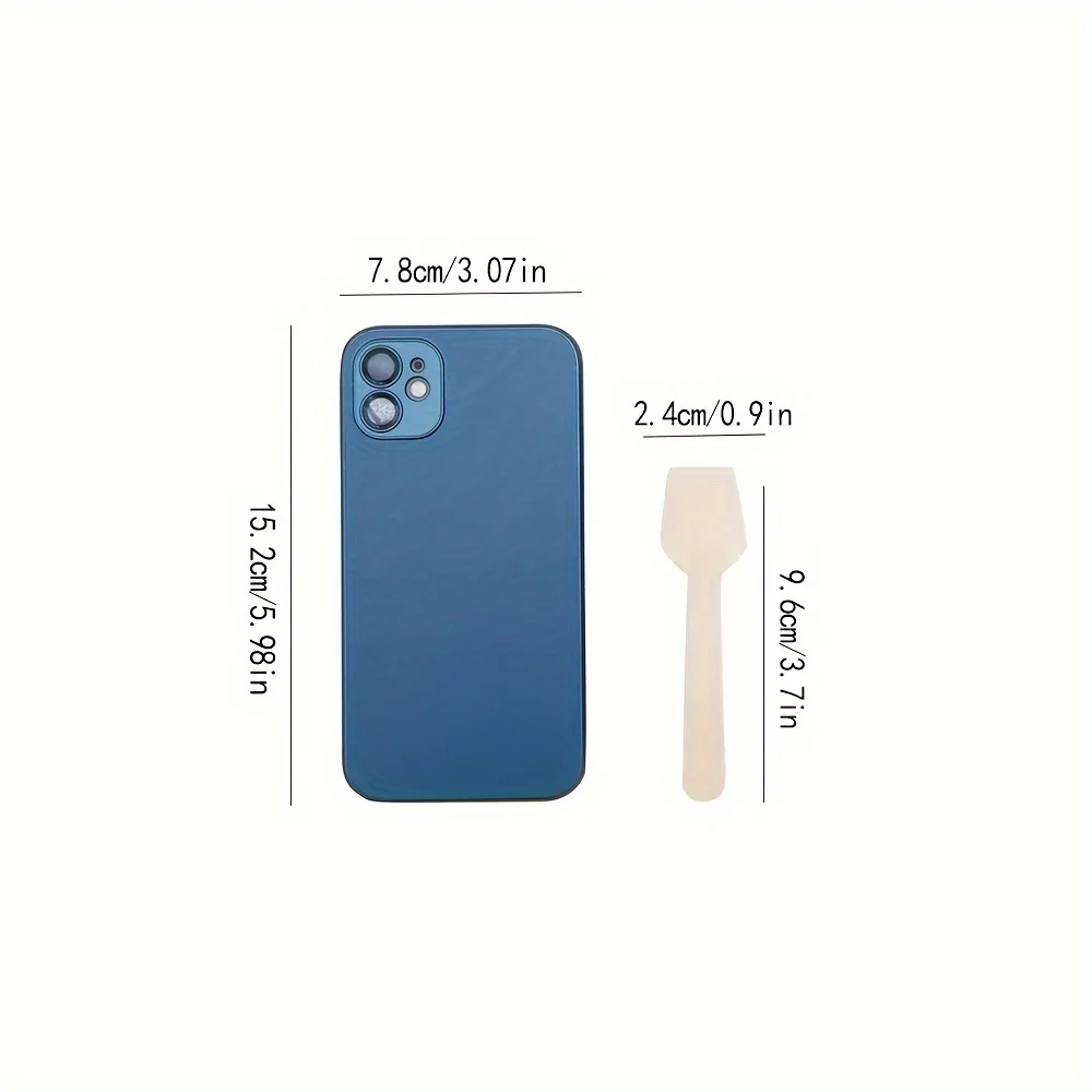 100pcs 3.9 인치 미니 나무 숟가락 일회용 사각형 시음 숟가락, 샘플링 요구르트 숟가락, 아이스크림 숟가락