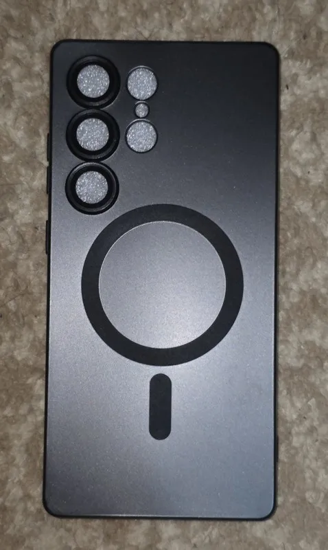 Luxury Magnetic Wireless Charging Matte Case photo review