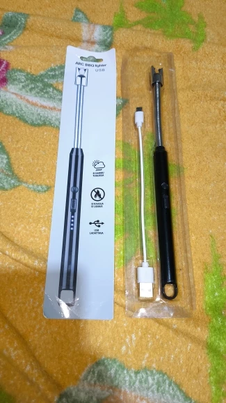 Acendedor Fogão Churrasqueira Isqueiro Eletrônico Recarregável USB - Neverdie Store photo review