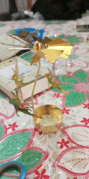 Metal Hot Rotating Candle Holder photo review