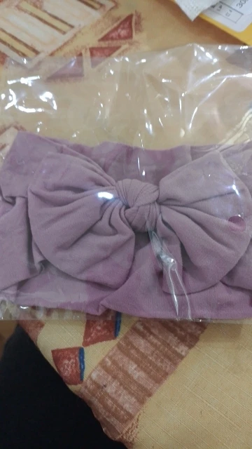 Cute Floral Nylon Baby Headband photo review