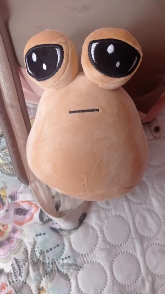 22cm My Pet Alien Pou Plush Toy Furdiburb Emotion Alien Plushie