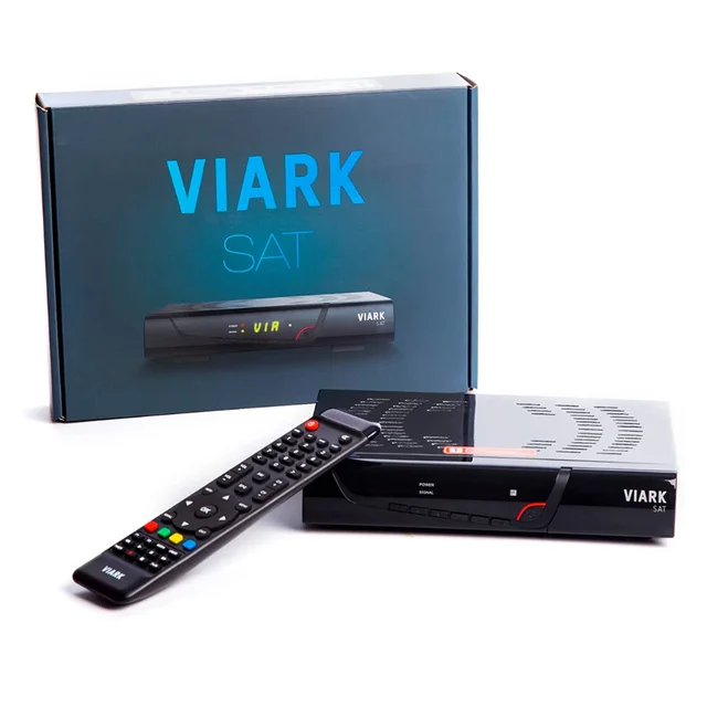 Viark SAT Full HD satellite receiver set top box with Wifi, stable,  Compatible with DVB-S2