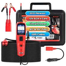 Autel PS100 자동차 회로 테스터 PowerScan 파워 프로브 테스트 키트, 전기 시스템 AC DC 전압 자동차 진단 도구, 12V 24V