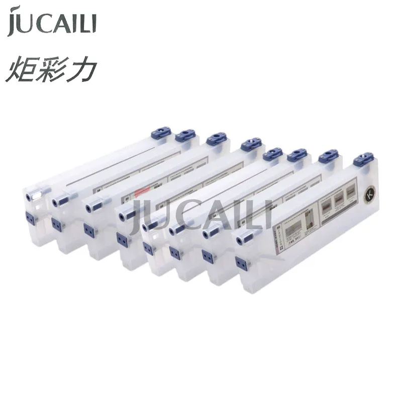 Jucaili Cartucho de Tinta com Sensor de Nível de Tinta Peças de 220ml Mimaki com Sensor de Nível de Tinta para Sistema de Tinta para Impressora Jato de Tinta Mimaki Mutoh Roland com Cores - Imagem 2