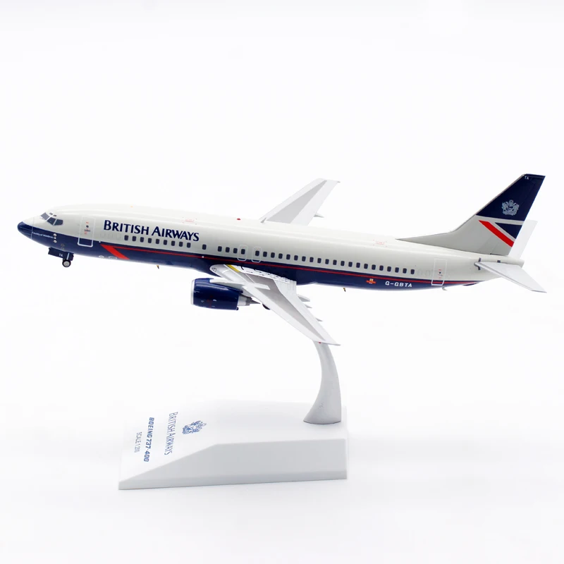 

Diecast 1:200 Scale British Airways B737-400 G-GBTA Alloy Aircraft Model Collection Souvenir Display Ornaments