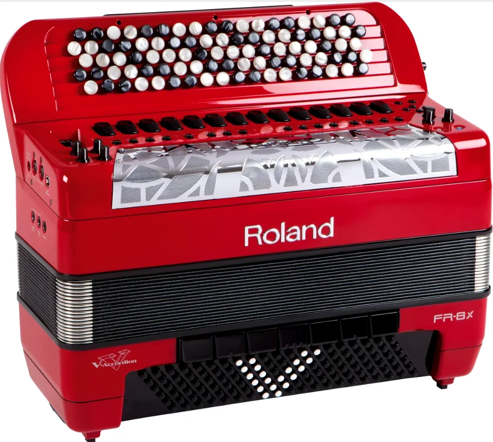 Selling new RolandS FR-8XB-BK V-Accordion Button Keys