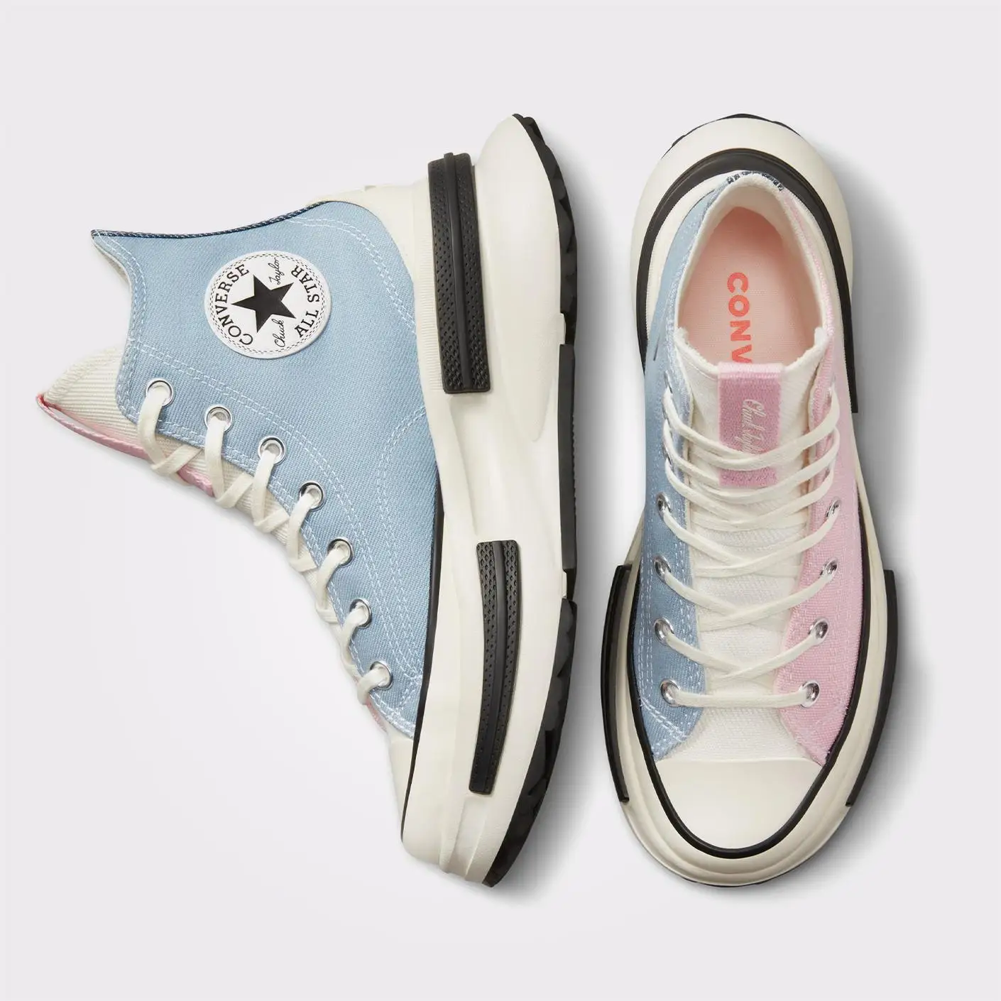 Chuck Taylor Sneakers Azul Claro Azul Marinho All Star Azul Claro