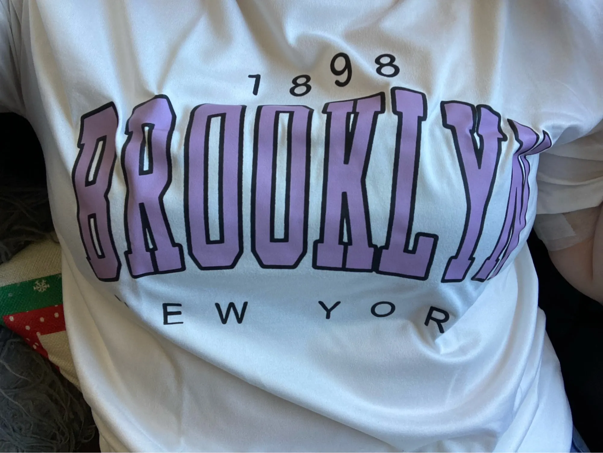 Fashion Vintage Womens T-Shirts 1898 Brooklyn New York Short Sleeve Tops Casual Street Clothing Woman Tops Summer Tees photo review