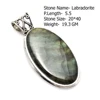 Genuine Lapis Lazuri Emerald Sodalite  Pendant 2