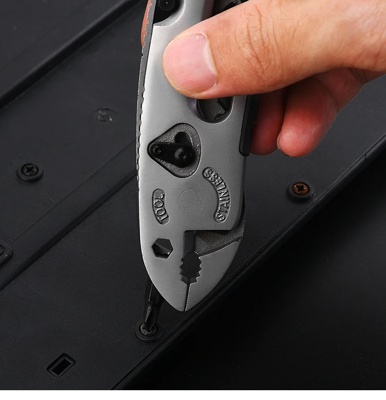 Pocket Multi Tools Pliers Knife Screwdriver Kit