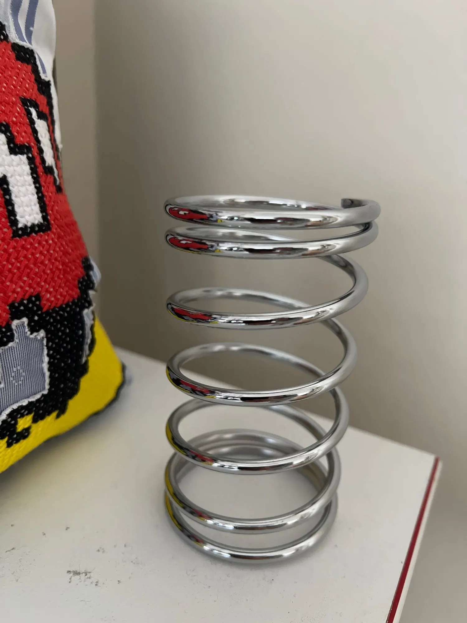 Stainless Steel Toothbrush Holder, customer photo