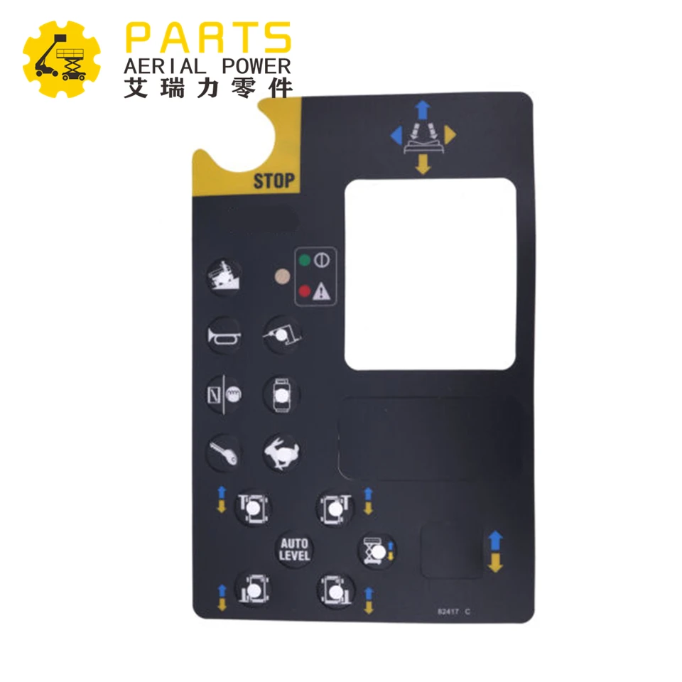 Calcomanía De Panel De Control Para Plataforma Genie S40/45 - Número De Pieza GN82767GT