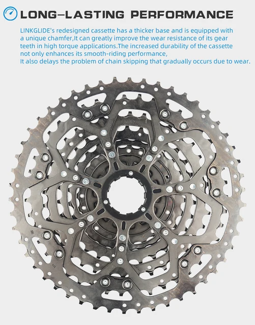 Bike Cassette New Chain And Cassette Skipping Litebike X TOKEN 11 - Main Image