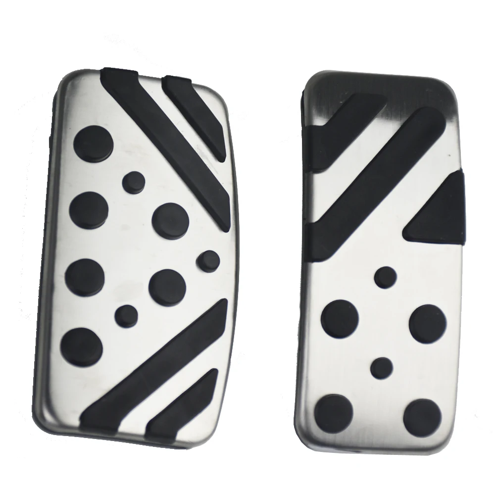 AT MT Car Foot Pedals For Mitsubishi Pajero Montero Shogun Sport 2015~ Gas Brake Stainless Steel Non-slip Pedal Car-Styling