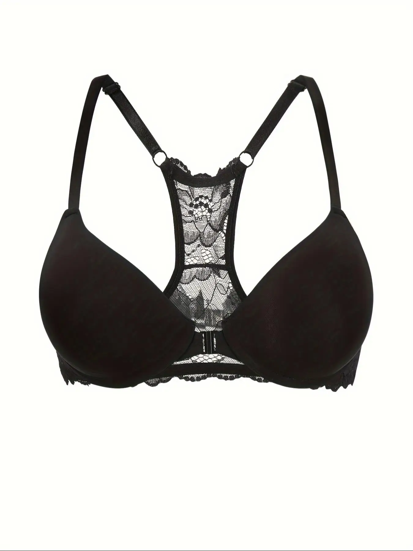 Deep V Lace Push-Up Bra - Sexy Comfortable Womens Underwear