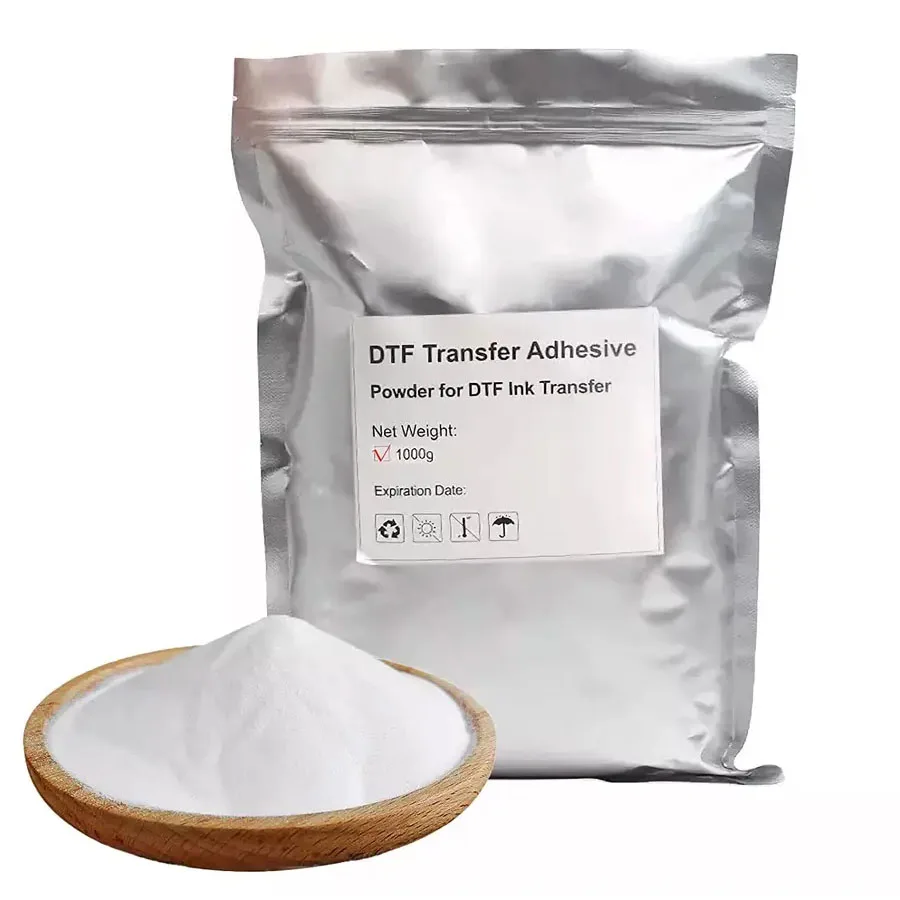 DTF Powder TPU Polyurethane Hot Melt Adhesive For T-Shirt Heat Transfer Printing 0.5KG