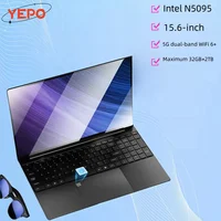 YEPO 15.6" Ultra Slim Laptop 16GB RAM 2TB SSD Intel N5095 Notebook Gamer 1920*1080 Display Office Study Computer PC Windows 11 1