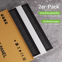 Panneau solaire flexible LIONSHEE (lot de 4), 4 × 240 W, puissance totale 960 W, module photovoltaïque monocristallin à 17,55 %, flexible jusqu'à 120°, indice de protection IP67, ultra-léger, idéal pour balcon, camping 5