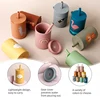 Baby Feeding Drinkware Straw Cup Baby Cartoon Learning Feeding Cup Food Grade Silicone Toddler Water Bottle Tableware BPA Free 4