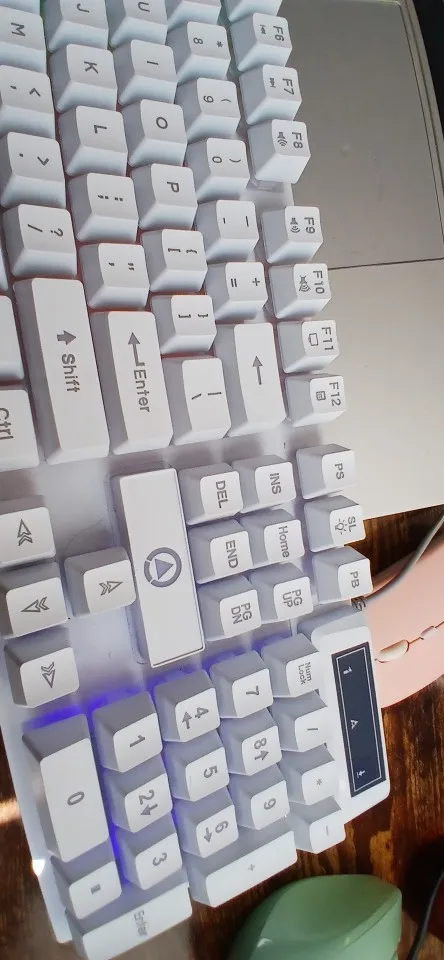 YINDIAO K500 Wired Low Profile Keyboard with Numpad photo review