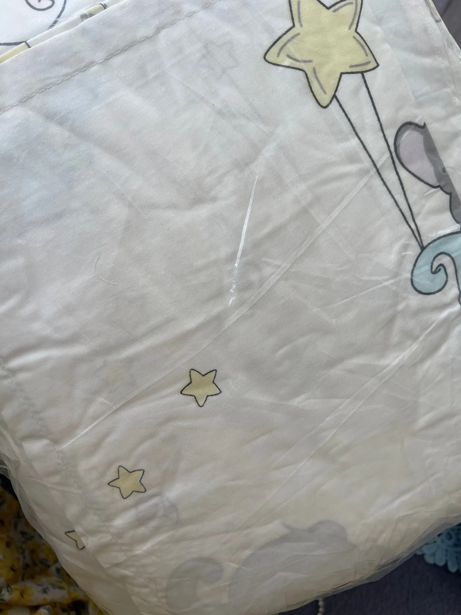 6/9Pcs Elephant Crib Baby Bedding Set Cotton Crib Bumper Baby Cot Sets Newborns juego de cama 120*60/120*70Cm photo review