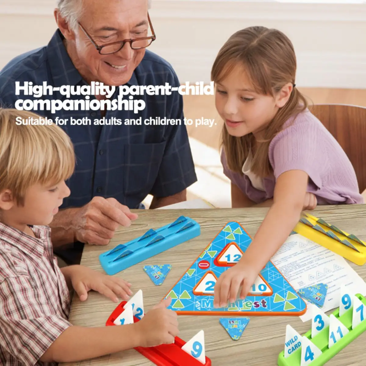 Interactive math game for kids to learn math parties gift for children addition subtraction multiplication division