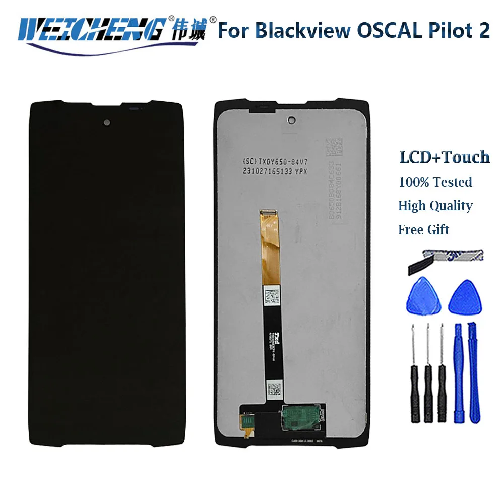 Enhanced LCD Touch Screen Digitizer Assembly with Repair Tools for Blackview OSCAL Pilot 2