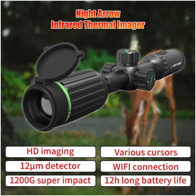 

Night Arrow 335 Infrared Thermal Imager Telescope Monocular Night Vision for Hunting