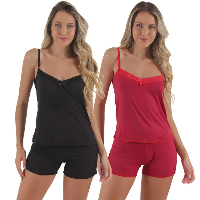 KIT 2 BABY DOLL VIVI PIJAMA/LINGERIE