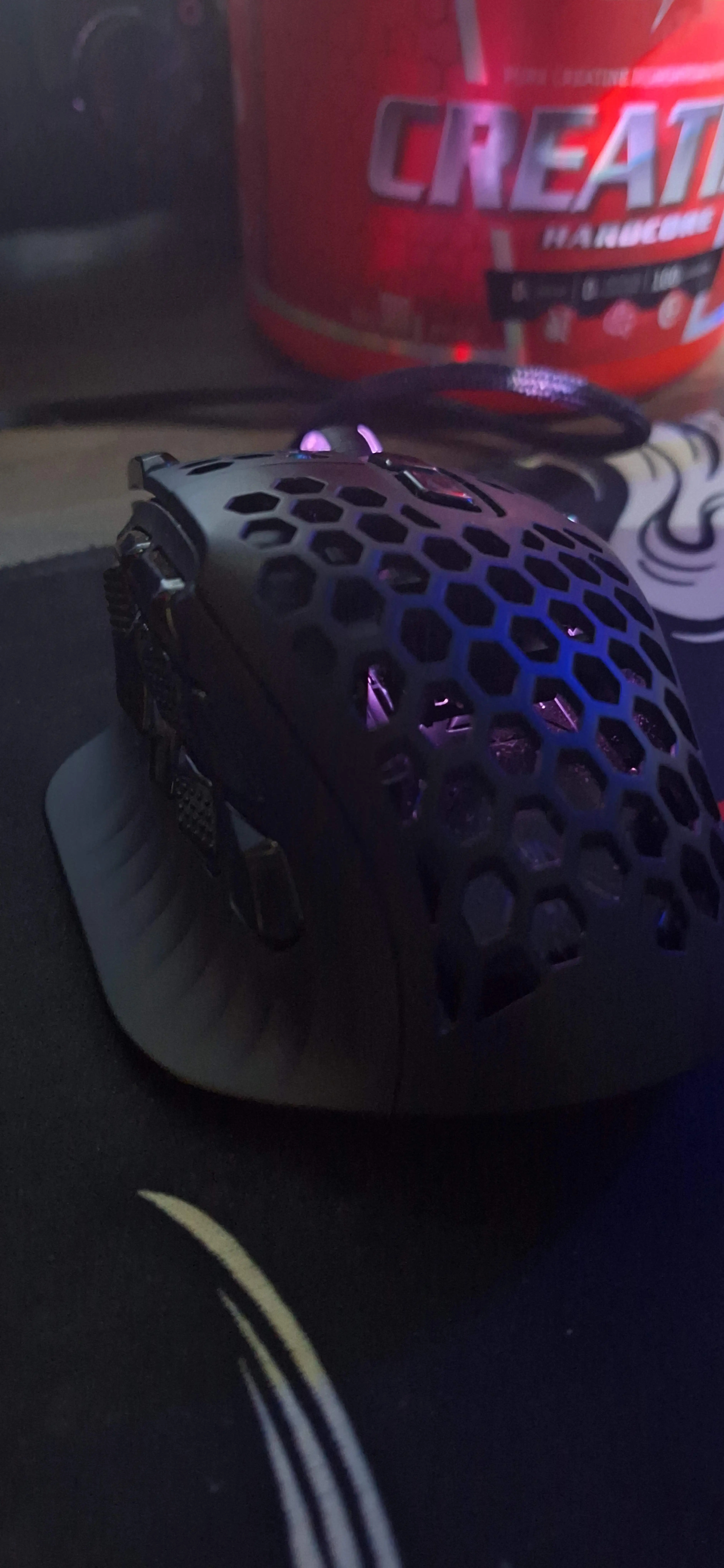 SOLAKAKA SM809 Wired RGB Gaming Mouse 22800 DPI MMO photo review