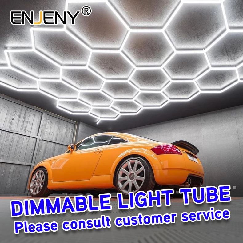 Led Garage Hexagon Hexgrid Light Bar Ceiling Panels
