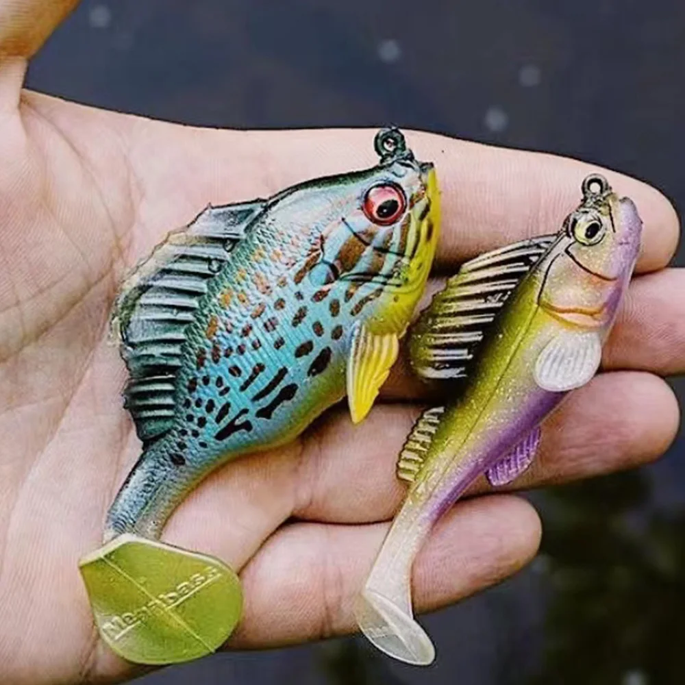 Moule Pour Leurre De Pêche Paddletail Swimbait - 5 Cavités, Hameçon Offset, Fabriqué En Ukraine