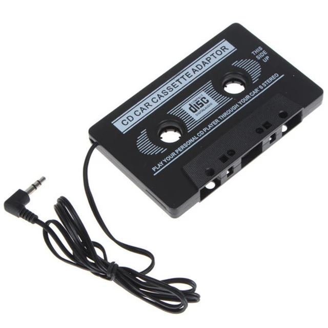 Adaptateur de câble à Cassette pour téléphone, lecteur CD MP3, audio ou  téléphone, convertisseur à bande, prise Jack 3.5mm, pour voiture, nouveau -  AliExpress