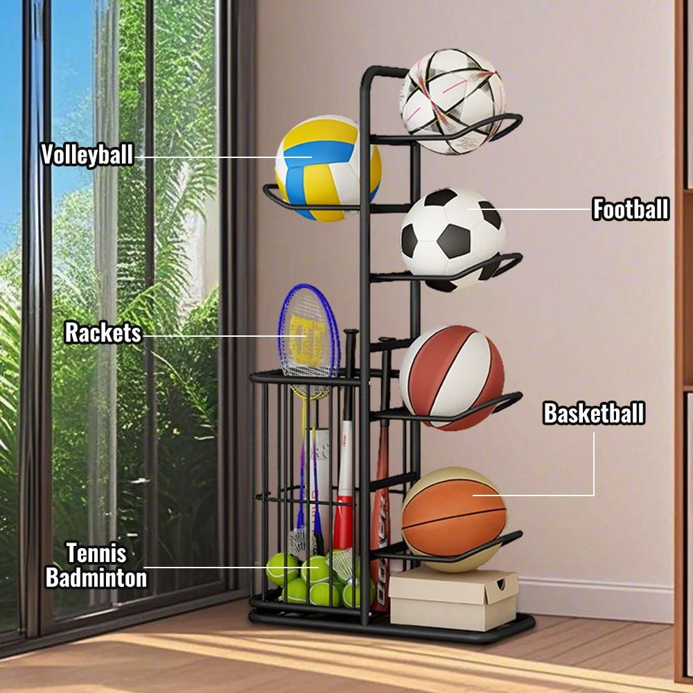 steel frame sports organizer