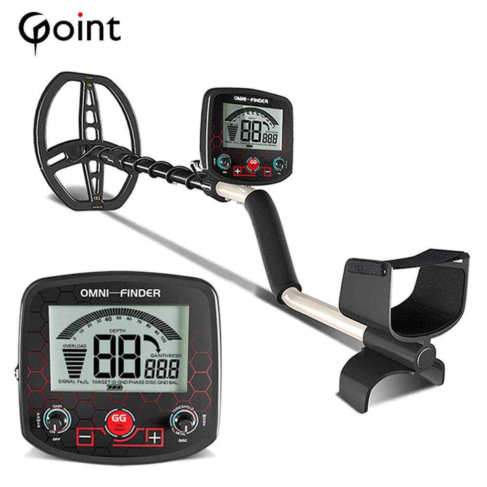 Underground Metal Detector T850 Professional Waterproof Coil Search Gold Finder Treasure Hunter