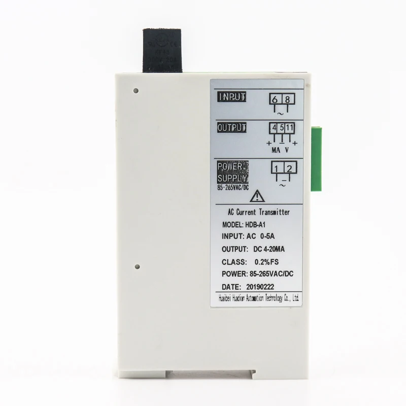 AC Current Transmitters 220VAC Power Supply 1000V AC Voltage Transducer Sensor 0