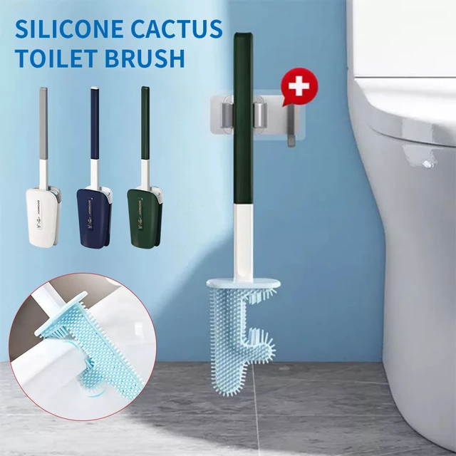 Silicone Toilet Brush Holder, Toilet Bowl Brushes Holders