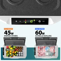 Комбинация охлаждающей коробки компрессора EUHOMY для холодильника-морозильной камеры с приложением и ЖК-дисплеем |   Портативный холодильник для кемпинга | -20 ℃ ~20 ℃ — изображение 4