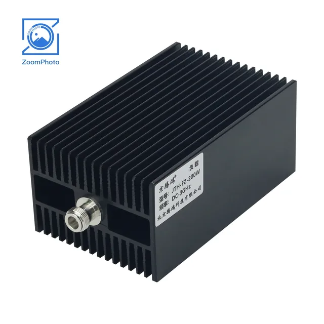 Carico Fittizio SMA 25W 50 Ohm - Per Terminazioni Coassiali, Gamma DC-3GHz, Connettore SMA-J, Colore Nero