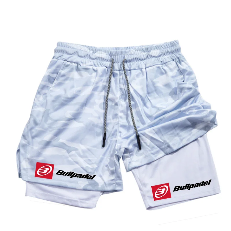 2025 New Men's Padel Sport Shorts Summer Male Breathable Tennis Shorts Quick-Drying Badminton Trousers Outdoor Running Sportwear 6