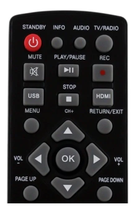 Control Remoto Compatible Con Decodificador Makena