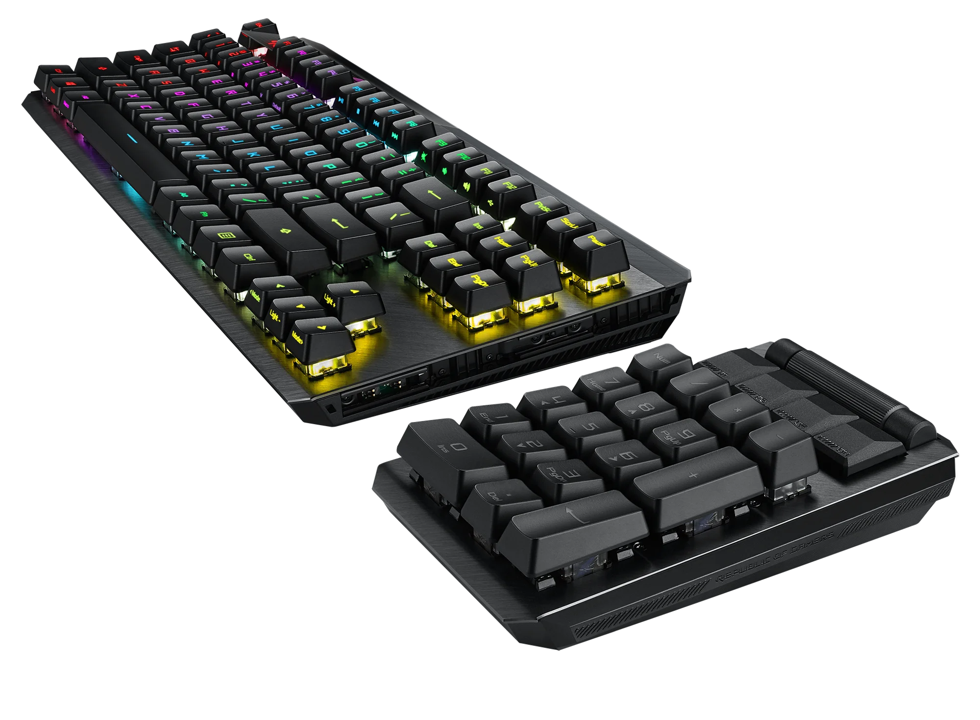 ROG Claymore RGB Gaming Keyboard with GIFs