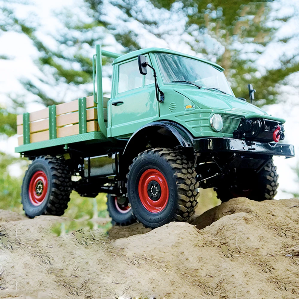 Neue LESU 1/10 RC AUTO 4*4 Unimog RAVE-UM406 Metall Klettern Auto