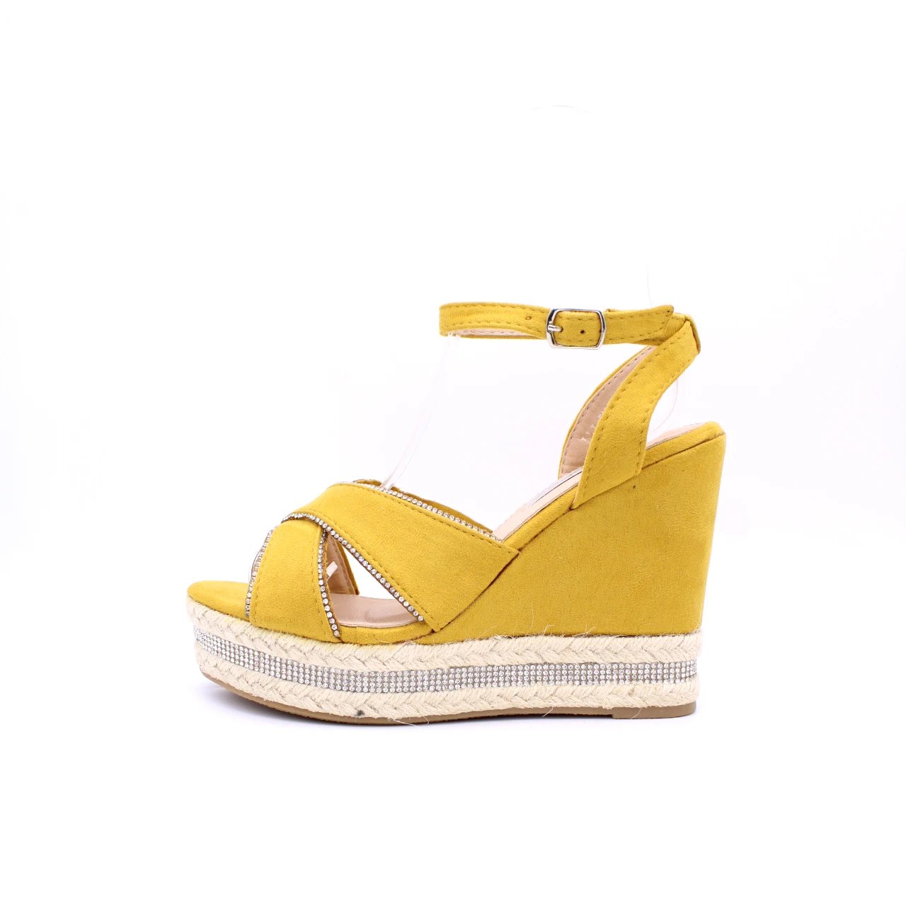Soraia Glitter Wedge Sandal - Platform View