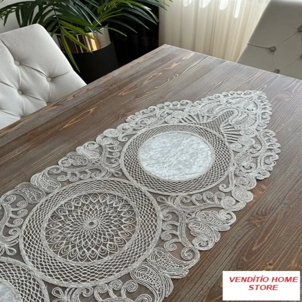 

Комплект крышек для гостиной из 5 предметов, белая декоративная настольная стойка, средняя-маленькая стойка для журнального столика, стойка для консоли, шелковая Вельветовая вешалка первого качества