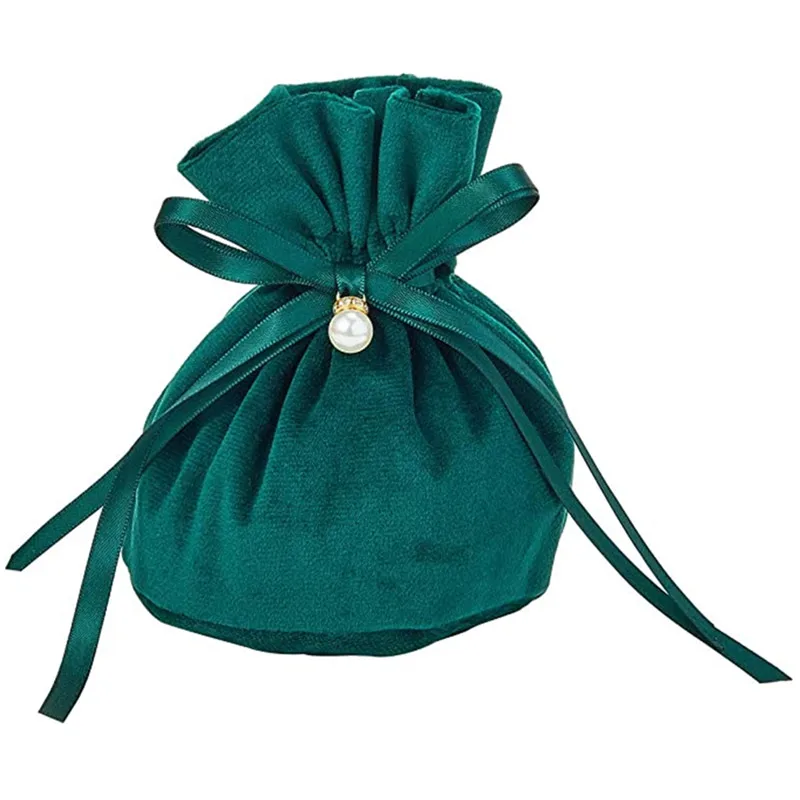 

6 шт., фланелевые Подарочные мешки для хранения, 5,8x5,0 дюйма