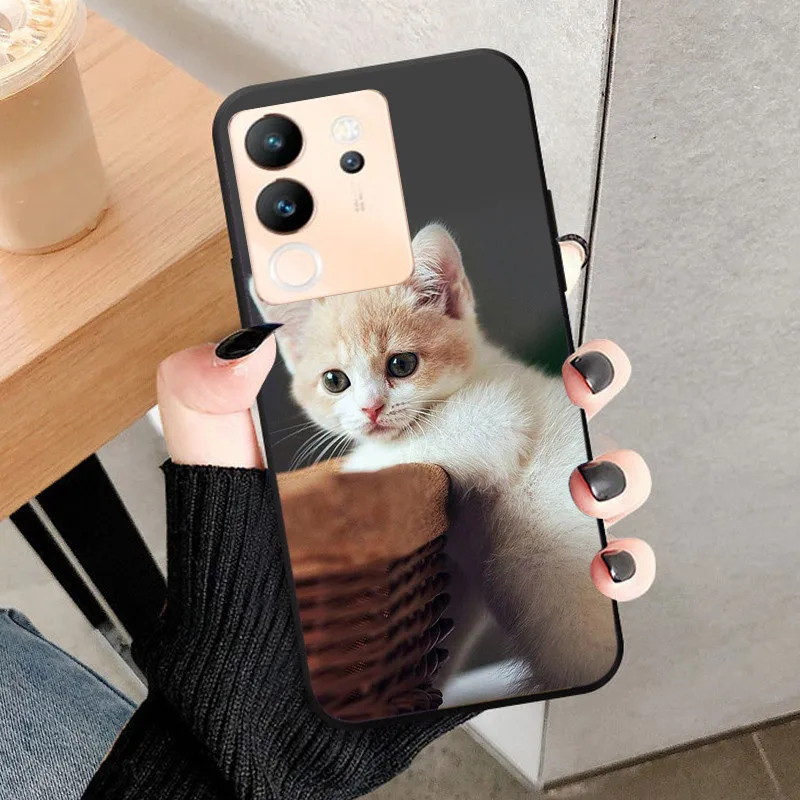 Sleek Black Soft Silicone TPU Protective Phone Case
