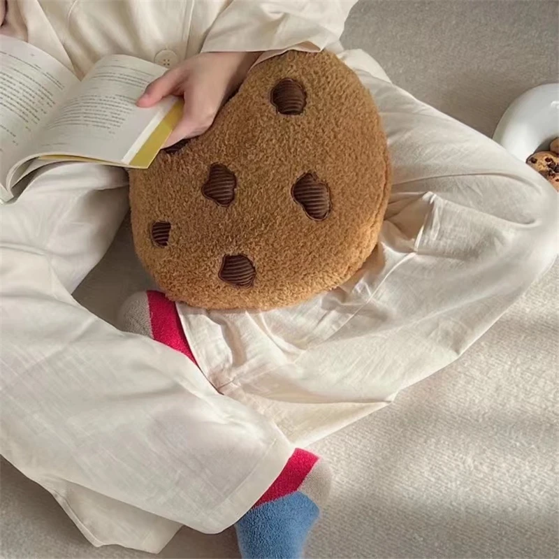 Kawaii Chocolate Chip Cookie Seat Cushion